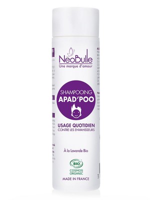 Image de Apad'Poo Bio - Protective Shampoo 200 ml - Néobulle depuis Aromatherapy accompanies children in their daily lives