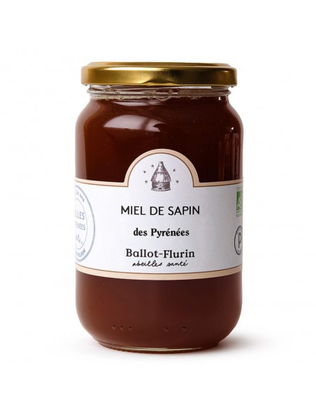 Image principale de Miel de Sapin Bio 480g - Miel Rare - Ballot-Flurin