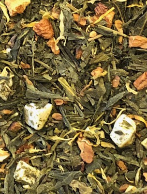 Image de Balade au verger Bio - Thé vert 100g - L'Autre thé depuis Résultats de recherche pour "100g" dans "L'Autre Thé"