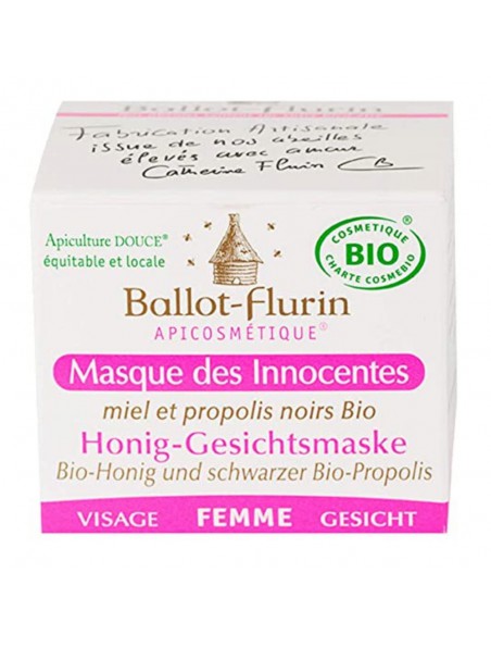 Image principale de Masque des Innocentes Bio - Visage 30 ml - Ballot-Flurin