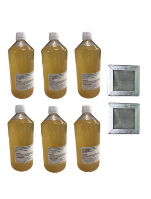 Image de Kit Consommation Stil'Air Mini 6 Mois Citron Menthe - 2 Filtres et 6 Litres de solution - Parolai Stil'Eco depuis Assainisseurs d'air anti-COVID