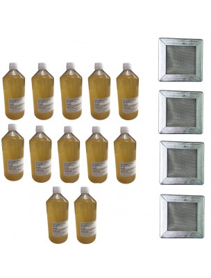 Image de Kit Consommation Stil'Air Mini 12 Mois Citron Menthe - 4 Filtres et 12 Litres de solution - Parolai Stil'Eco depuis Assainisseurs d'air anti-COVID