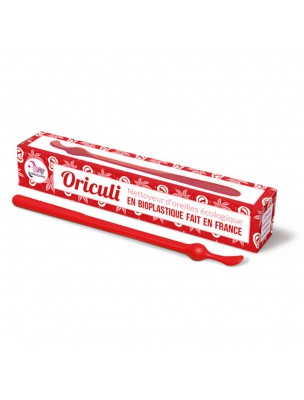 Image de Oriculi Rouge - Nettoyeur d'oreilles écologique en Bioplastique - Lamazuna depuis Achetez les produits Lamazuna à l'herboristerie Louis