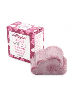 Image de Nettoyant Visage Solide - Peaux Sèches 25g - Lamazuna via Baume Corps SOS Bio - Centifolia