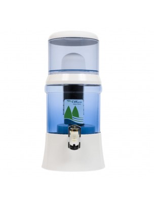 Image de Fontaine à Eau Eva en verre 700 BEP Avec système magnétique 7 Litres - Fontaine Eva depuis Produits de Phytothérapie pour une Maison Écologique