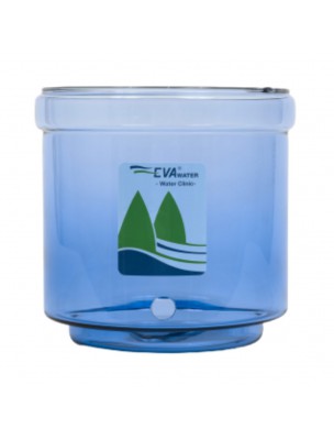 Image de Cuve en Verre pour Fontaine à Eau 7 Litres Eva - Fontaine Eva via Cuve Inférieure pour Fontaine Eva 12L en Plastique