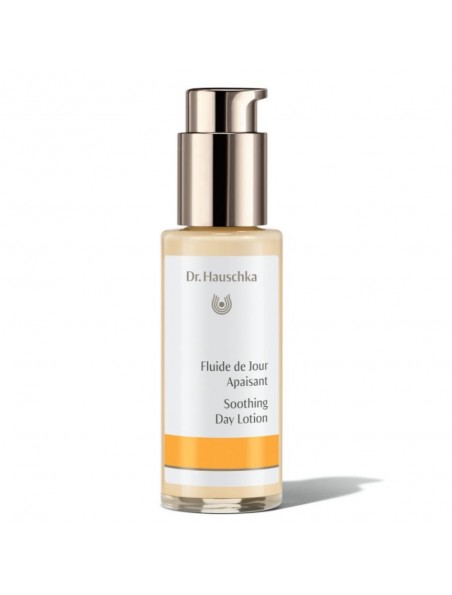 Achetez Fluide de Jour Apaisant - Soin du visage 50 ml - Dr Hauschka à l'herboristerie Louis Image principale de Fluide de Jour Apaisant - Soin du visage 50 ml - Dr Hauschka