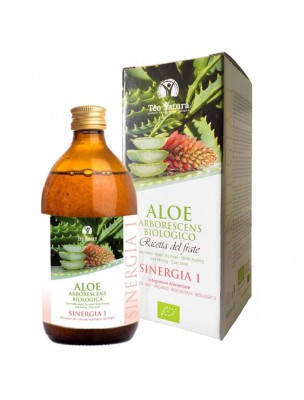 Image 47361 supplémentaire pour Aloé arborescens Bio - Recette du Père Zago 500ml - Teo Natura