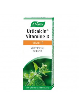 Image de Urticalcin - Vitamin D 180 tablets - A.Vogel depuis Calcium for your bones and teeth