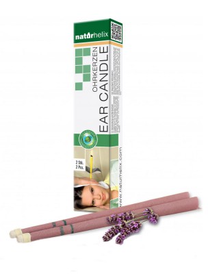 Image de Bougies auriculaires - Lavande 2 pièces - Naturhelix depuis Bougies auriculaires odorantes pour les adultes et les enfants