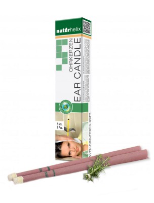 Image de Ear candles - Rosemary 2 pieces - Naturhelix depuis Scented Earcandles for adults and children