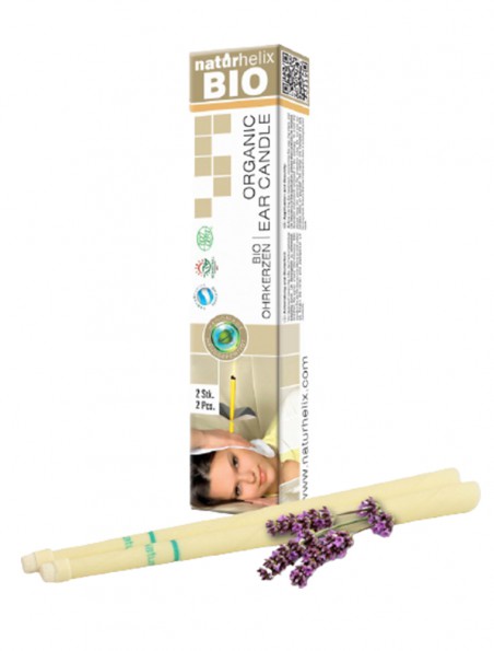 Bougies auriculaires - Organic Lavande 2 pièces - Naturhelix Bougies auriculaires - Organic Lavande 2 pièces - Naturhelix