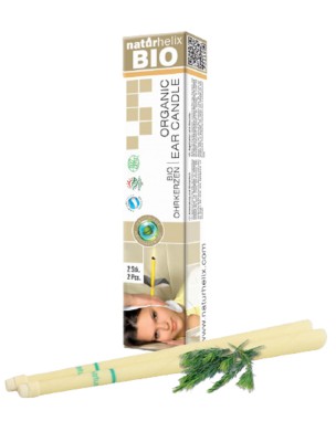 Image de Bougies auriculaires Bio - Arbre à Thé 2 pièces - Naturhelix depuis Bougies auriculaires odorantes pour les adultes et les enfants