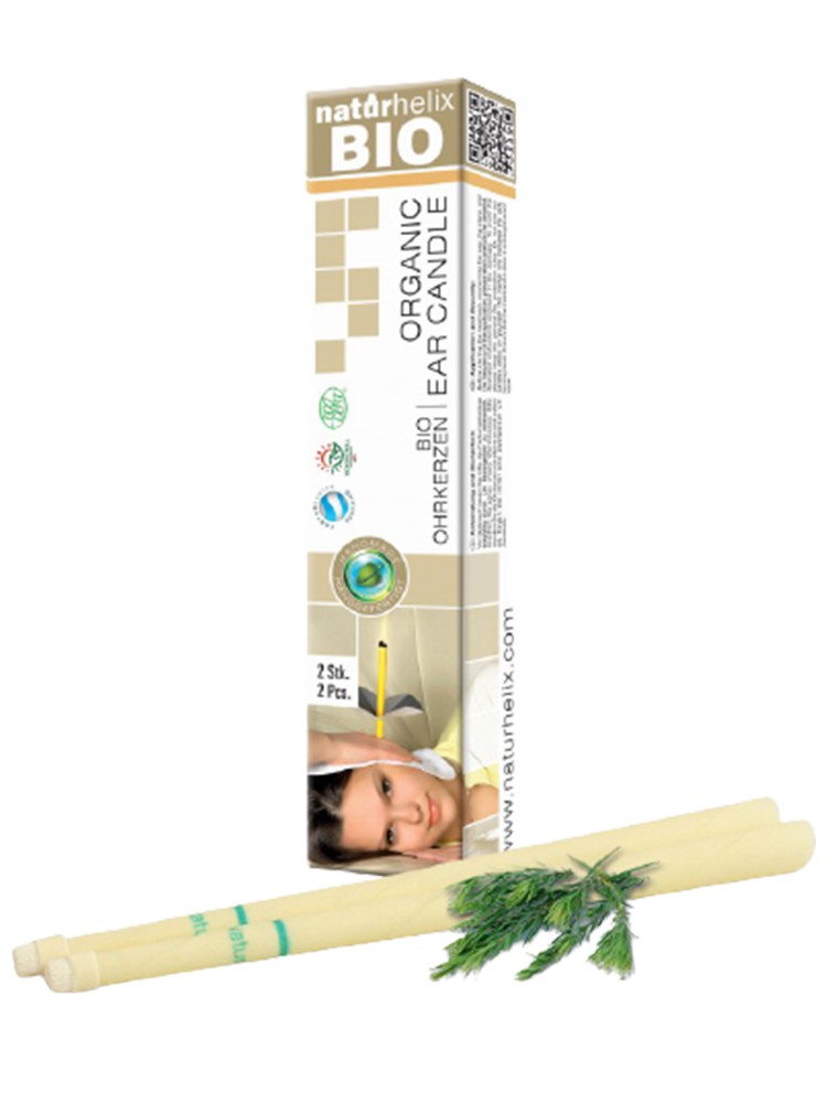 Bougies auriculaires - Organic Arbre à Thé 2 pièces - Naturhelix
