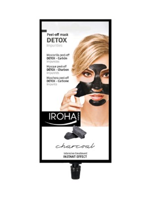 Image de Peel-Off Face Mask - Detox 1 treatment - Iroha Nature depuis Buy the products Iroha Nature at the herbalist's shop Louis