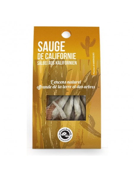 Sauge de Californie - Résines aromatiques 2 rameaux - Les Encens du Monde Sauge de Californie - Résines aromatiques 2 rameaux - Les Encens du Monde