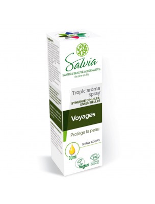 Image de Tropic'aroma Bio - Voyages Spray de 30 ml - Salvia depuis Achetez les produits Salvia à l'herboristerie Louis