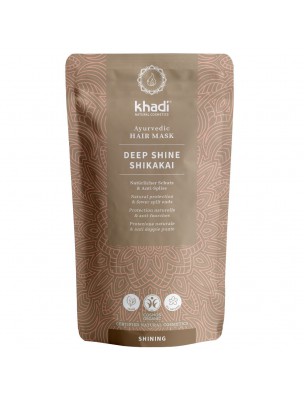 Image de Deep Shine Shikakai Organic - Ayurvedic Hair Mask 50 grams - Khadi depuis Buy the products Khadi at the herbalist's shop Louis