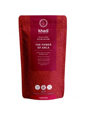 Image de The Power of Amla Bio - Masque capillaire ayurvédique 50 grammes - Khadi depuis Commandez les produits Khadi à l'herboristerie Louis