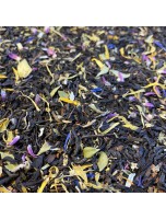 Image de Thé Jasmin Framboise Coquelicot Safran Bio - Thés vert et noir ardennais 30 grammes - Le Safran depuis Thés en vrac - Tous les bienfaits des plantes dans votre tasse (2)