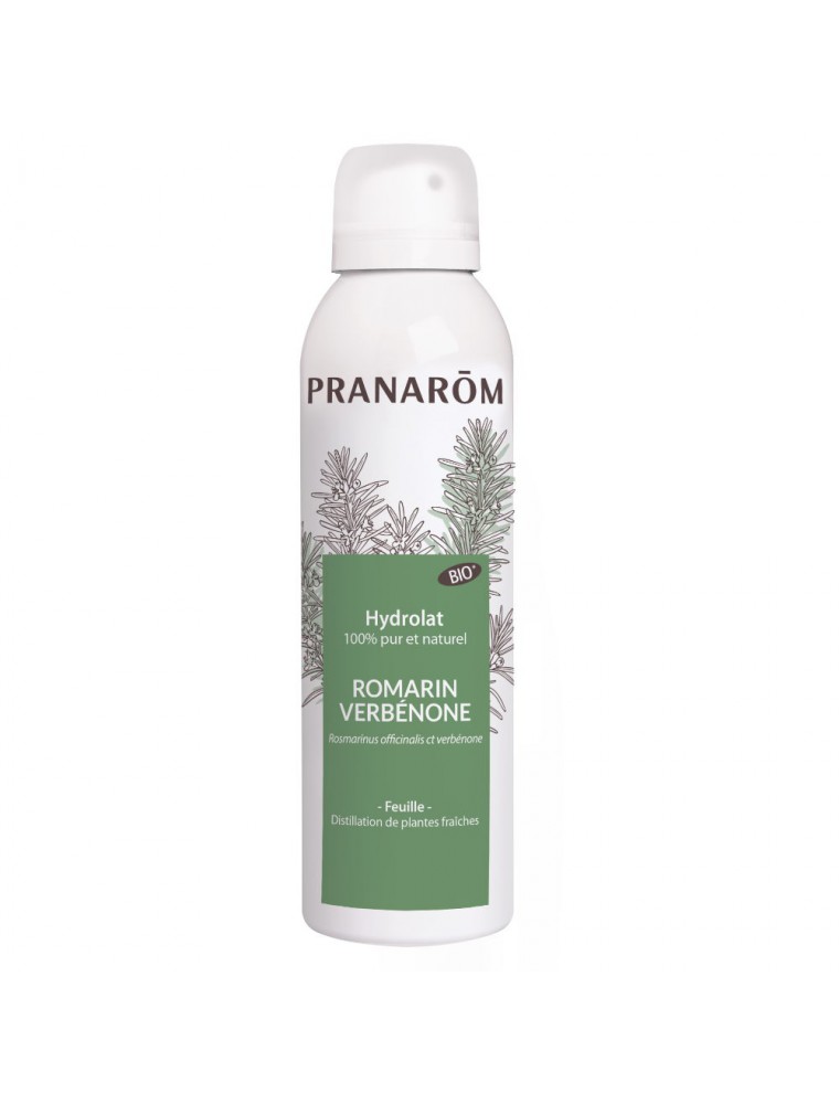 Romarin verbénone Bio - Hydrolat de Rosmarinus officinalis ct verbenone 150 ml - Pranarôm Romarin verbénone Bio - Hydrolat de Rosmarinus officinalis ct verbenone 150 ml - Pranarôm