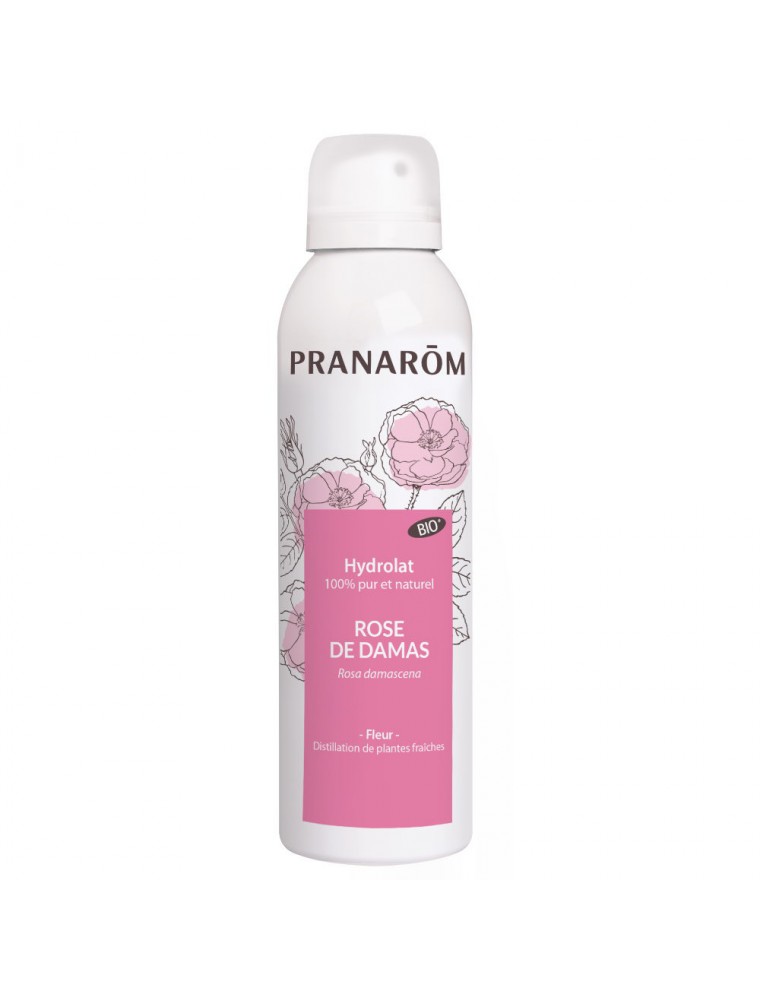 Image principale de la modale pour Rose de Damas Bio - Hydrolat de Rosa damascena 150 ml - Pranarôm