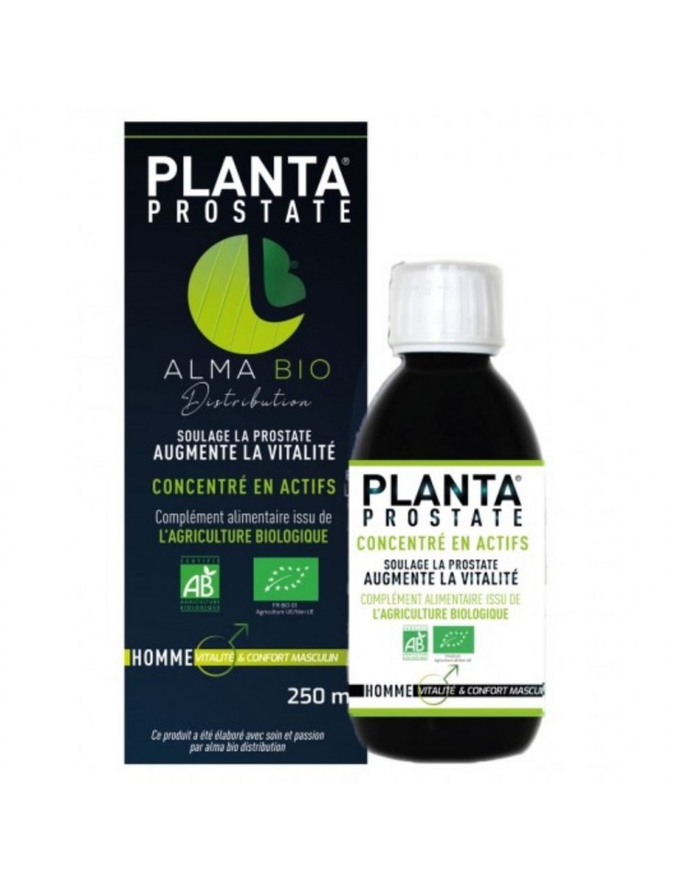 Image principale de la modale pour Planta Prostate Bio - Confort urinaire 250 ml - Alma Bio