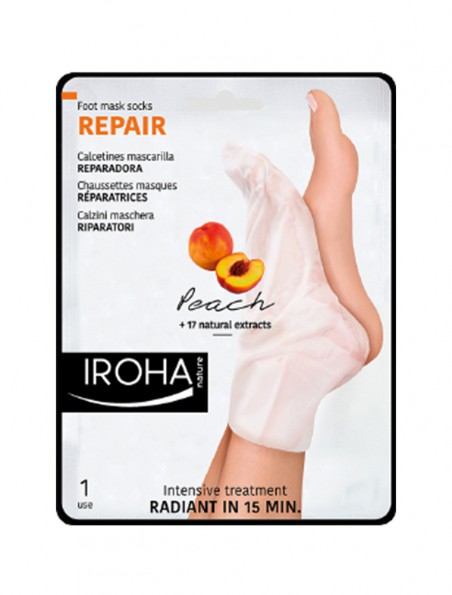 Masque Chaussettes Pieds - Réparation 1 soin - Iroha Nature Masque Chaussettes Pieds - Réparation 1 soin - Iroha Nature