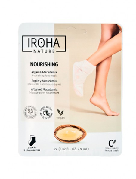 Masque Chaussettes Pieds - Nourissant 1 soin - Iroha Nature Masque Chaussettes Pieds - Nourissant 1 soin - Iroha Nature