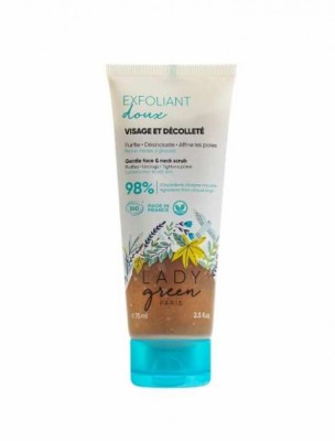 Image de Exfoliant Doux Bio - Visage et Décolleté 75 ml - Lady Green depuis BB Crème Matifiante Bio - Lady Green