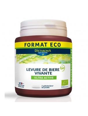 Image de Levure de Bière vivante Bio - Digestion et Transit 180 comprimés - Dietaroma depuis PrestaBlog