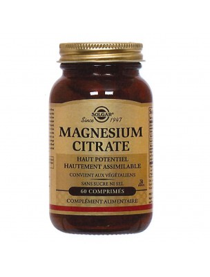 Image de Magnésium Citrate - Stress et Fatigue 60 gélules - Solgar depuis Résultats de recherche pour "Summer Incense "