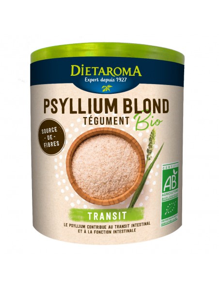 Image principale de Psyllium Blond Bio - Digestion et Transit 150 g - Dietaroma