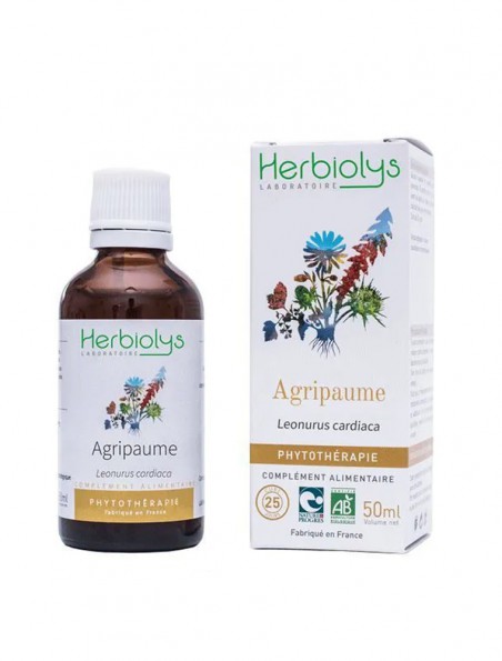 Agripaume - Cœur et Relaxation Teinture-mère Leonurus cardiaca 50 ml - Herbiolys