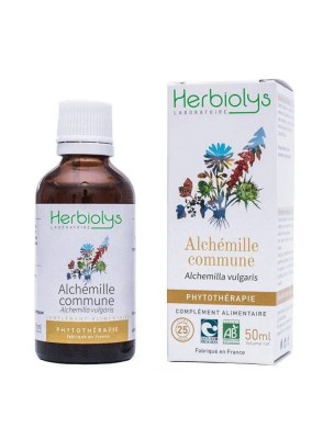 Image de Alchémille commune Bio - Cycle menstruel Teinture-mère Alchemilla vulgaris 50 ml - Herbiolys depuis Achetez les produits Herbiolys à l'herboristerie Louis