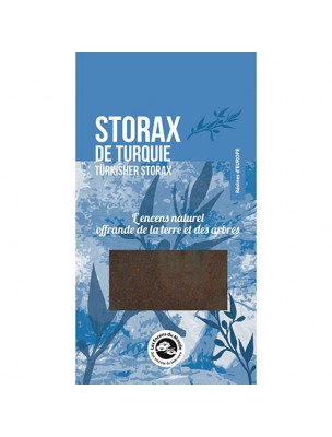 Image de Storax de Turquie - Résine aromatique 20 g - Les Encens du Monde depuis Résines aromatiques assainissantes et relaxantes
