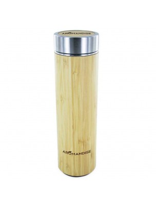 Image de Bamboo Infuser Bottle 450 ml - Aromandise depuis Accessories for storing, brewing and tasting tea
