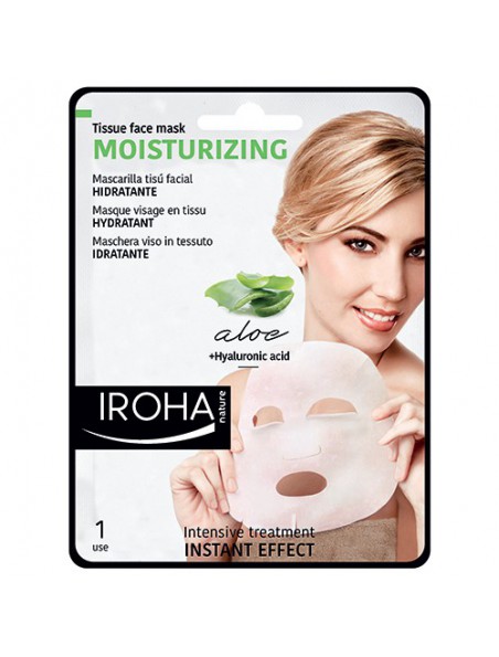 Masque Visage en Tissu - Hydratant 1 soin - Iroha Nature Masque Visage en Tissu - Hydratant 1 soin - Iroha Nature