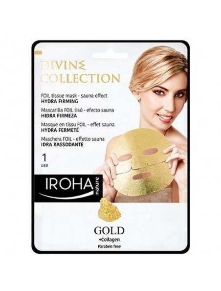 Masque Visage en Tissu Foil - Hydra Fermeté 1 soin - Iroha Nature Masque Visage en Tissu Foil - Hydra Fermeté 1 soin - Iroha Nature