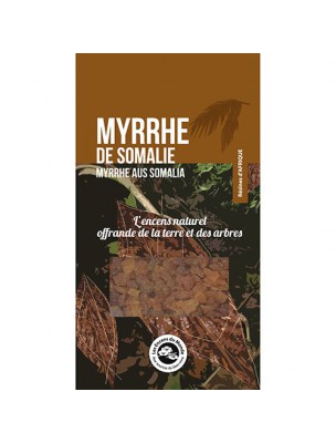 Image de Myrrhe de Somalie - Résine aromatique 40 g - Les Encens du Monde via Acheter Mandala Harmonie encens tibétains - 16 bâtonnets - Les Encens du