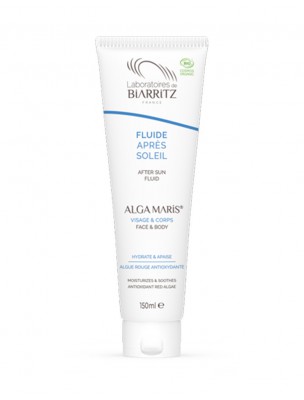 Image de Fluide Après-Soleil Bio - Soin Visage et Corps 150 ml - Les Laboratoires de Biarritz depuis Soins solaires pour prévenir, protéger et hydrater votre peau