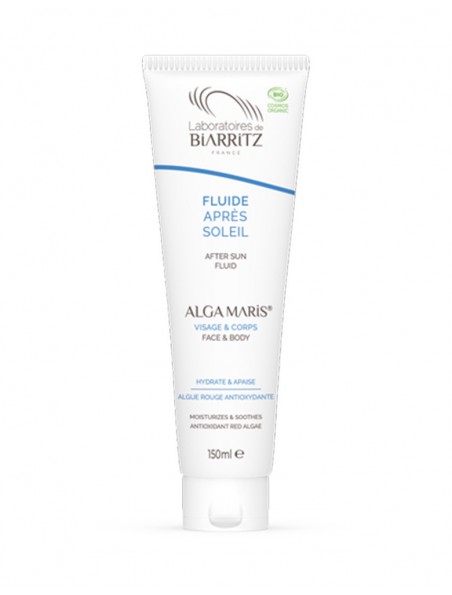 Fluide Après-Soleil Bio - Soin Visage et Corps 150 ml - Les Laboratoires de Biarritz Fluide Après-Soleil Bio - Soin Visage et Corps 150 ml - Les Laboratoires de Biarritz