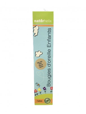 Image de Bougies auriculaires Enfants Bio Nature 2 pièces - Naturhelix depuis Commandez les produits Naturhelix à l'herboristerie Louis
