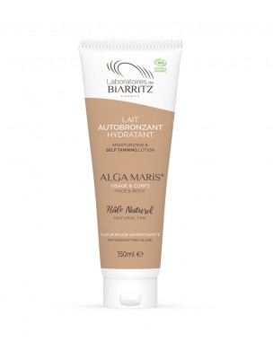 Image de Organic Self-Tanning Milk - Face and Body Care 150 ml Les Laboratoires de Biarritz depuis Buy the products Les Laboratoires de Biarritz at the herbalist's shop Louis