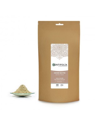 Image de Henné Neutre - Coloration Naturelle 250 g - Centifolia depuis Colorations naturelles : des teintures végétales pour cheveux | Boutique de phytothérapie