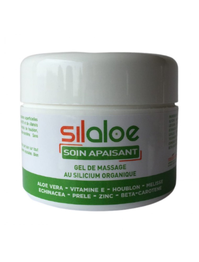 Image principale de la modale pour Silaloe - Gel de massage au Silicium organique et à l'Aloe vera 100 ml - Nutrition Concept