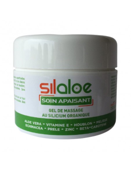 Image principale de Silaloe - Gel de massage au Silicium organique et à l'Aloe vera 100 ml - Nutrition Concept