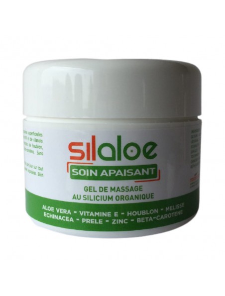 Achetez Silaloe - Gel de massage au Silicium organique et à l'Aloe vera 100 ml - Nutrition Concept à l'herboristerie Louis Image principale de Silaloe - Gel de massage au Silicium organique et à l'Aloe vera 100 ml - Nutrition Concept