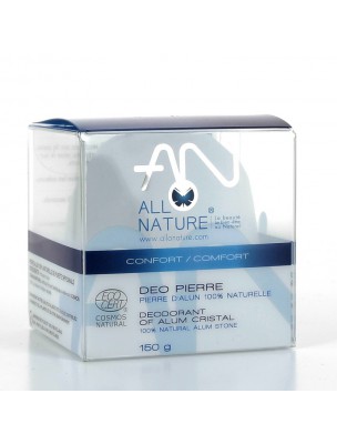 Image de Pierre d'Alun Bio - Déodorant naturel 150g - Allo Nature via Gel Minceur Bio - Triple Action Allo Nature