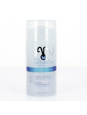 Image de Stick Pierre d'Alun Bio - Déodorant naturel 100g - Allo Nature depuis Savon d'Alep Allo Nature 200g - Soin de la peau